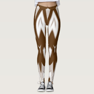 Cute brown "Ratti_Creative_Arts" Leggings
