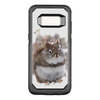 Cute Brown Squirrel OtterBox Galaxy S8 Case