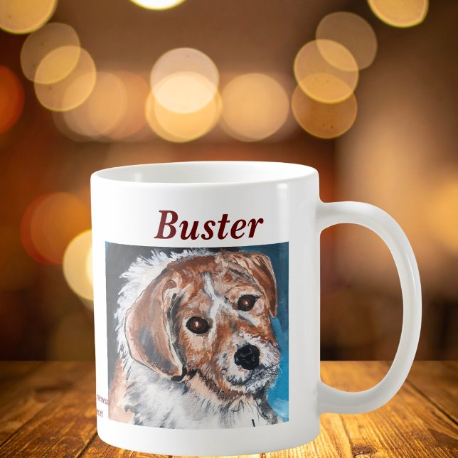 Cute Browns & Blacks PERSONALIZE Beagle Coffee Mug (Creator Uploaded)