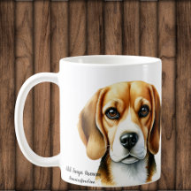 Cute Browns Water Color Beagle