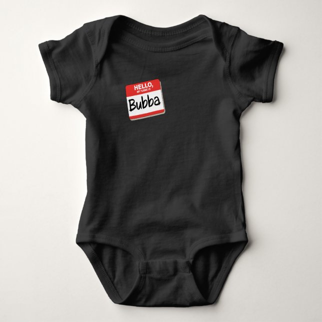 Cute Bubba  Baby Bodysuit (Front)