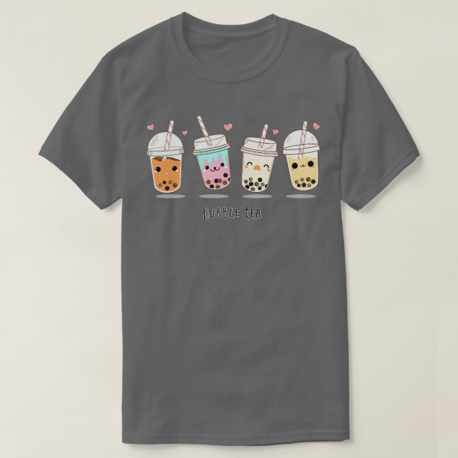 Cute Bubble Tea 7 T-Shirt (Design Front)