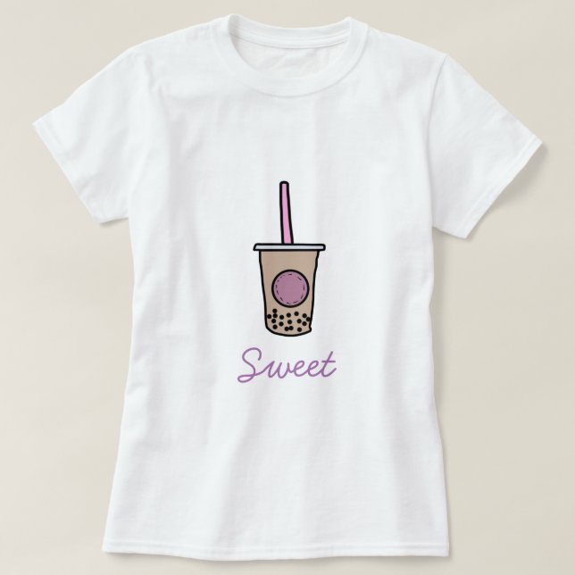 Cute bubble tea T-Shirt (Design Front)