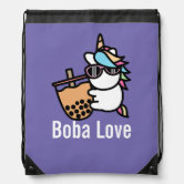 Cute personalized Art Supply Drawstring Bag