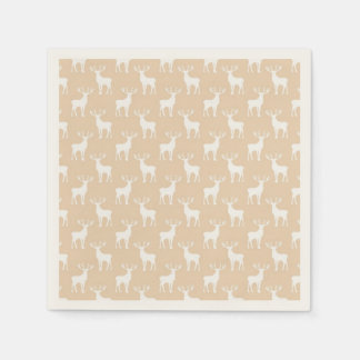 Cute Buck Deer Pattern Napkins