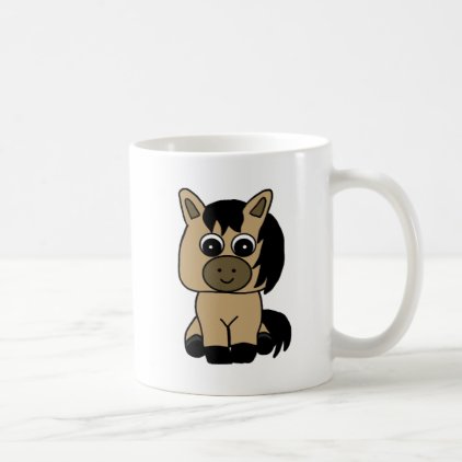 Cute Buckskin Horse Coffee Mug