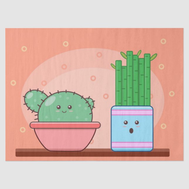 Cute Buddies Tissue Paper (Front)