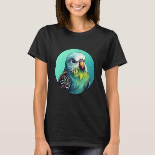 Cute Budgie Bird Parakeet Birds Bird Breeder 2 T-Shirt