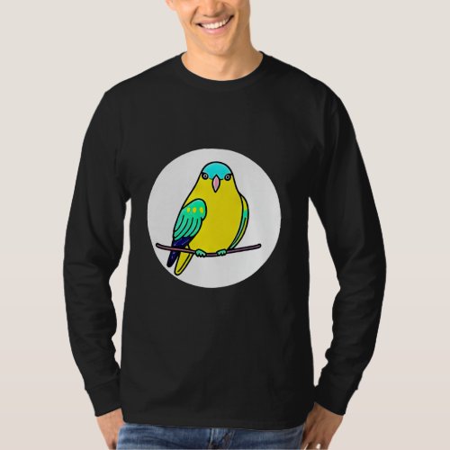 cute budgie parakeet  T_Shirt