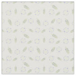 Cute bug and leaves seamless pattern fabric