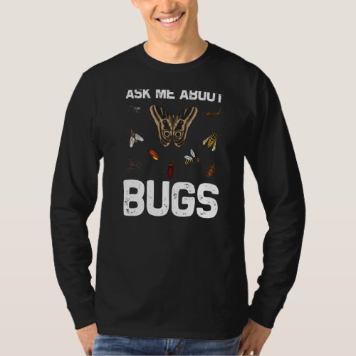 Cute Bug For Boys Girls Kids Insect Entomology T_Shirt