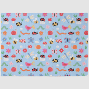 Cute Bugs Tissue Paper