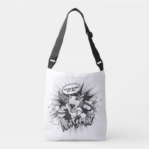 Cute Bull Terrier bag Awesome