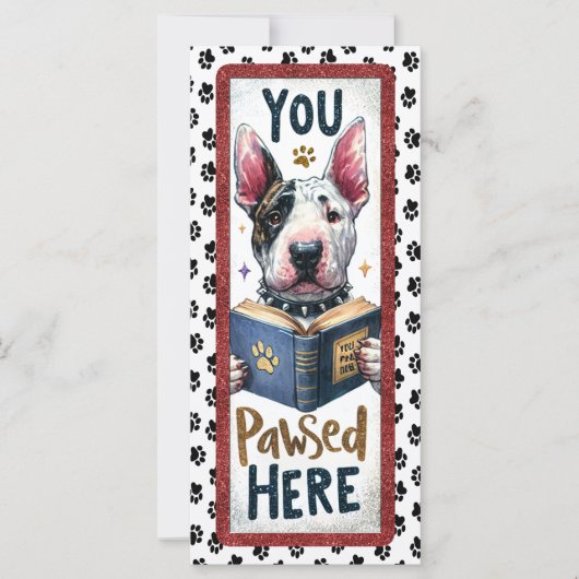 Cute Bull Terrier Dog (Front)