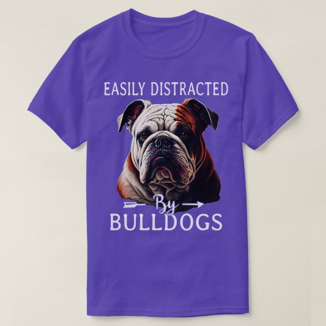 Cute bulldog 1 T-Shirt (Design Front)