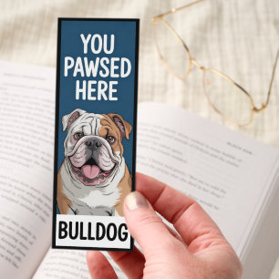 Cute Bulldog Bookmarks