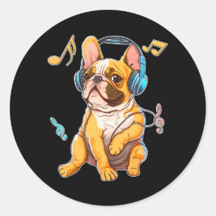 headphone music' Sticker