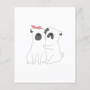 Cute Bulldog   Matching Dog Lover Gift Flyer