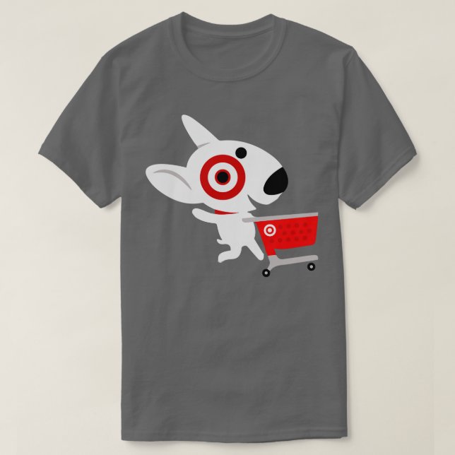 Cute Bullseye Dog Team Member TShirt 2 (Design Front)