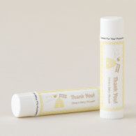 Cute Bumble Bee Baby Shower Personalized Lip Balm