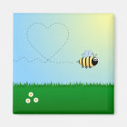 Cute bumble bee cartoon