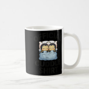 Cute Bumble Bee Couple Cuddle Coffee Mug