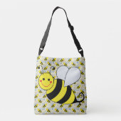 Cute Bumble Bee Crossbody Bag (Back)