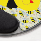 Cute Bumble Bee Gel Mouse Pad (Right Side)