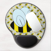 Cute Bumble Bee Gel Mouse Pad (Left Side)