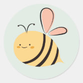 Cute Bee Stuff Sticker