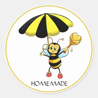 Cute Bumble Bee Honey Homemade
