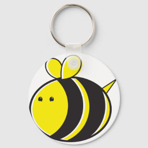 Cute bumble bee keychain