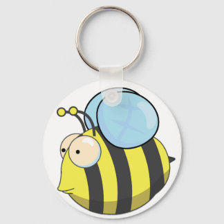 Cute bumble bee keychain