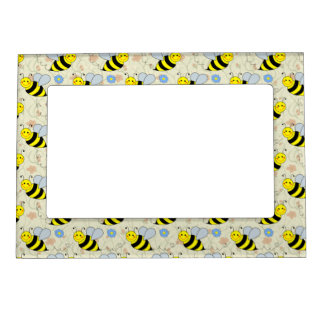 Cute Bumble Bee Magnetic Photo Frame