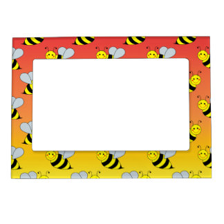 Cute Bumble Bee Magnetic Picture Frame
