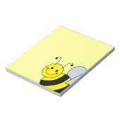 Cute Bumble Bee Notepad (Rotated)