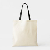 Cute Bumble Bee Personalized Tote Bag (Back)