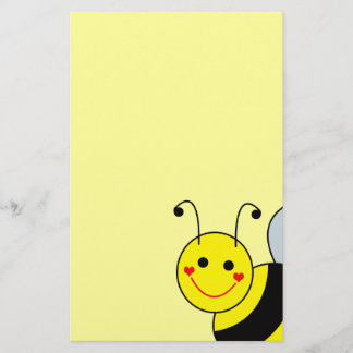 Cute Bumble Bee Stationery