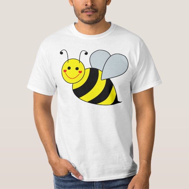 Cute Bumble Bee T-Shirt (Front)