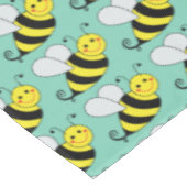 Cute Bumble Bee Tablecloth (Angled)
