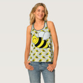 Cute Bumble Bee Tank Top (Front Full)