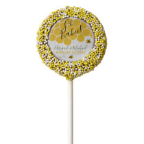 Cute Bumble Bee Theme Baby Shower Play on Words Chocolate Covered Oreo Pop