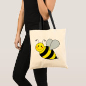 Cute Bumble Bee Tote Bag (Front (Product))