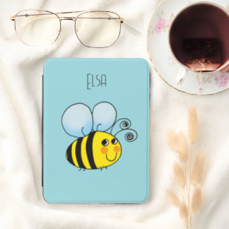 Cute Bumble Bee Whimsical Nature Style Kindle Cover