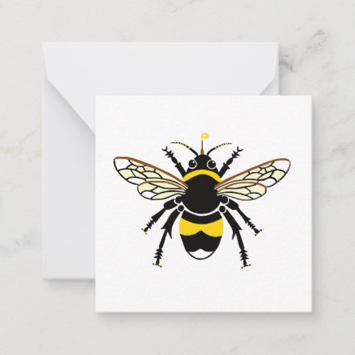 Cute Bumble BEE _ Wildlife _ Nature _Insect _ Note Card