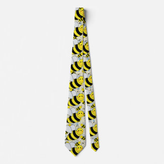 Cute Bumble Bee with Pattern Tie