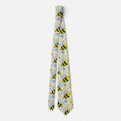 Cute Bumble Bees Tie (Back)