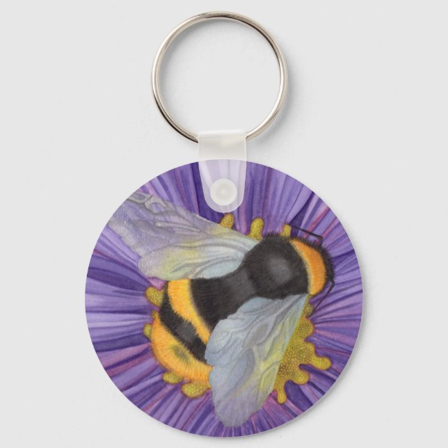 Cute Bumblebee Keychain (Front)