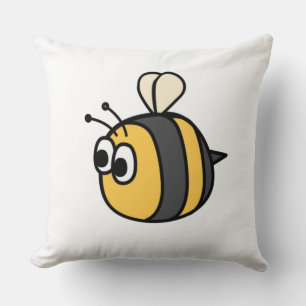 Cute Bumblebee Throw Pillow