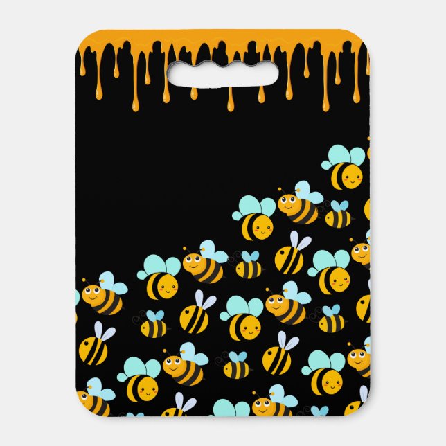 Cute Bumblebees Garden Kneeling Pad (Front Vertical)